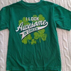Kids St. Patrick Day shirt S